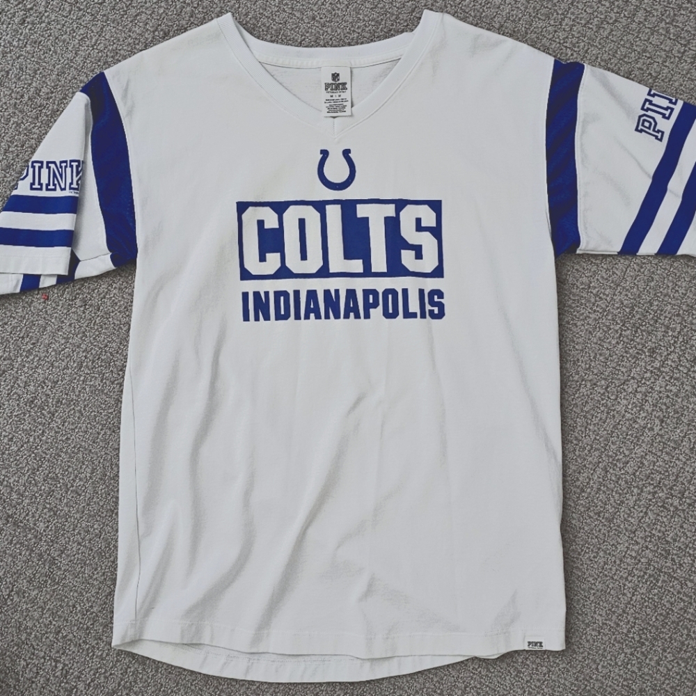 PINK Victoria's Secret Women's Indianapolis Colts Thick Jersey M
